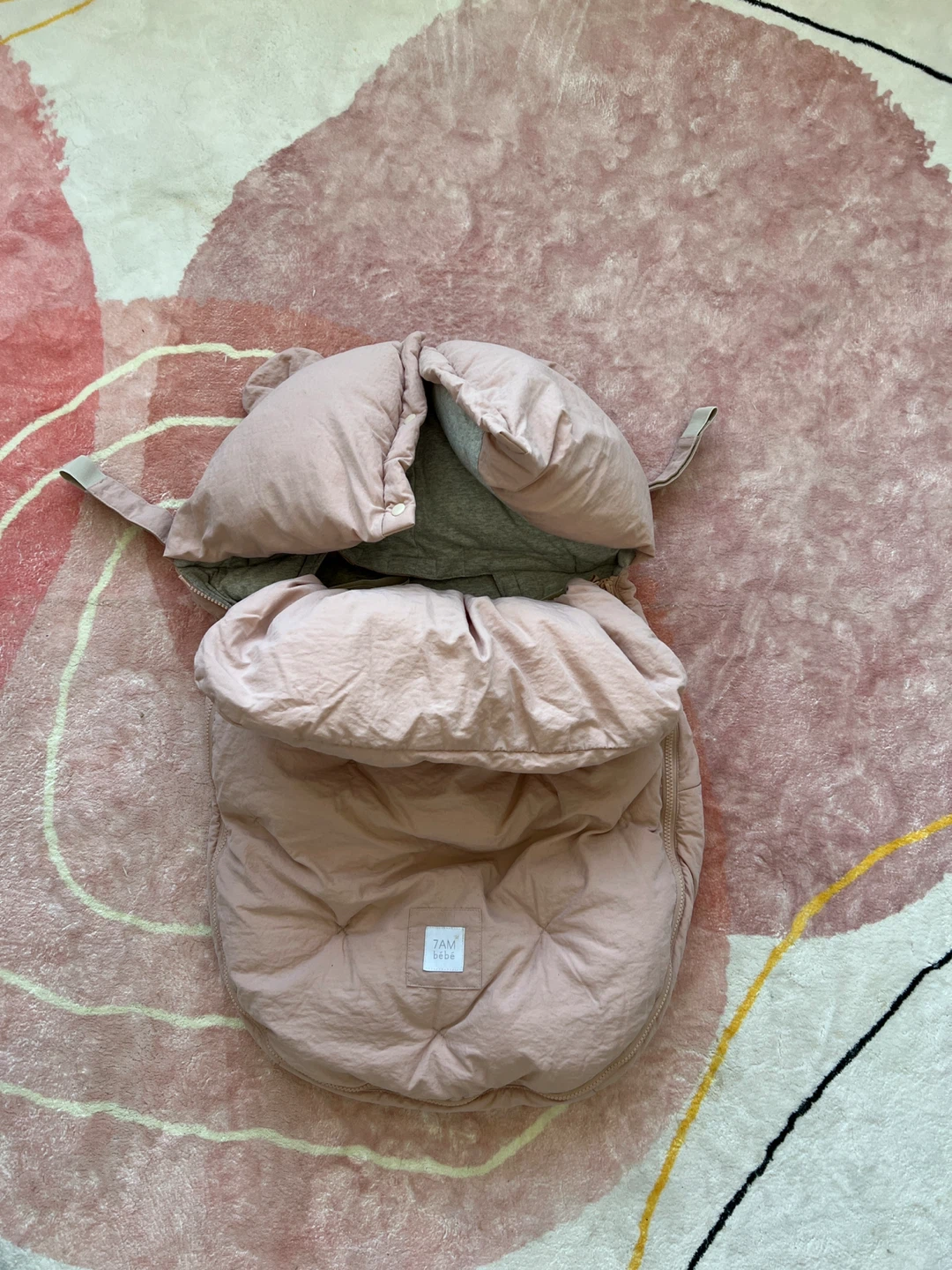7 A.M. Enfant BébéPOD Bunting - Pink