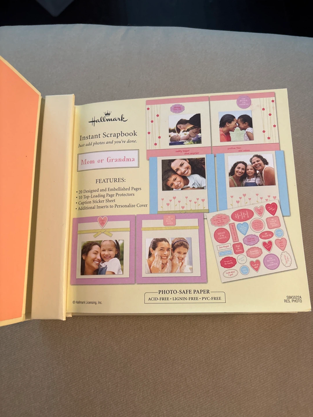 Hallmark Mom or Grandma Instant Scrapbook Kit - photo 2