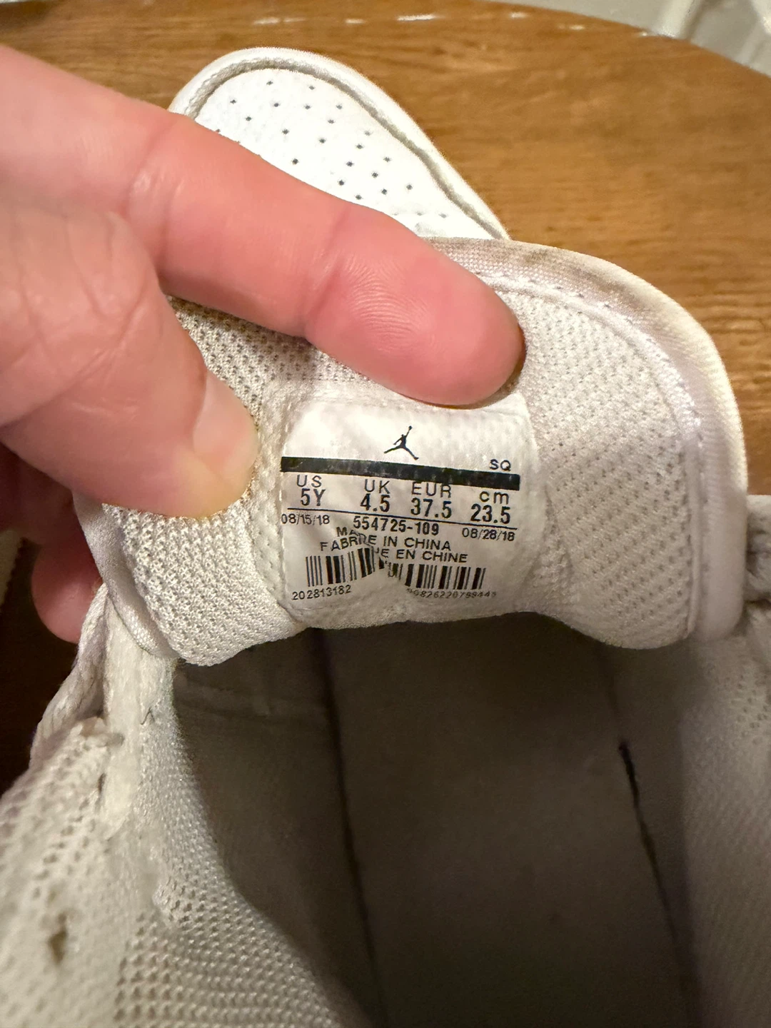 Air Jordan 1 Mid White Youth Shoes - photo 5