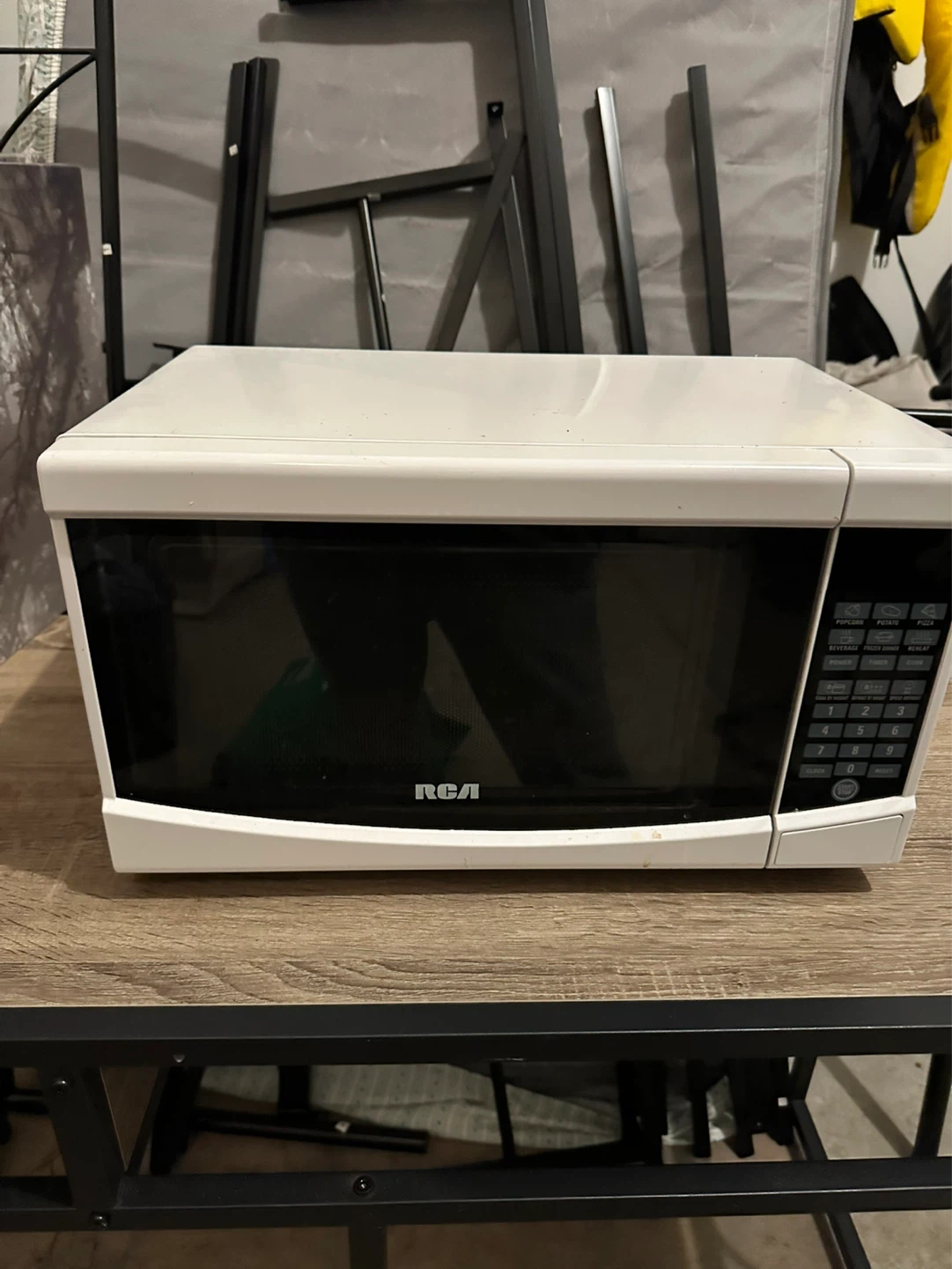 RCA White Microwave