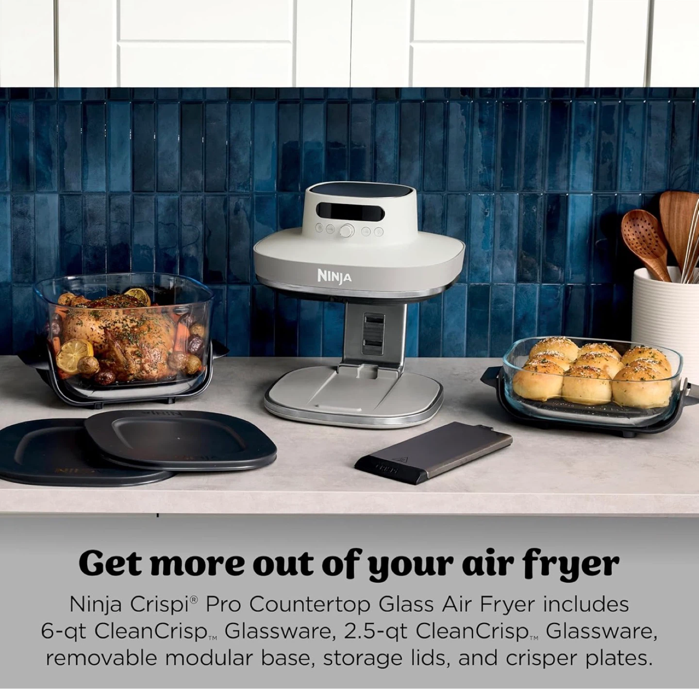 Ninja CrispiPro Countertop Glass Air Fryer - photo 2