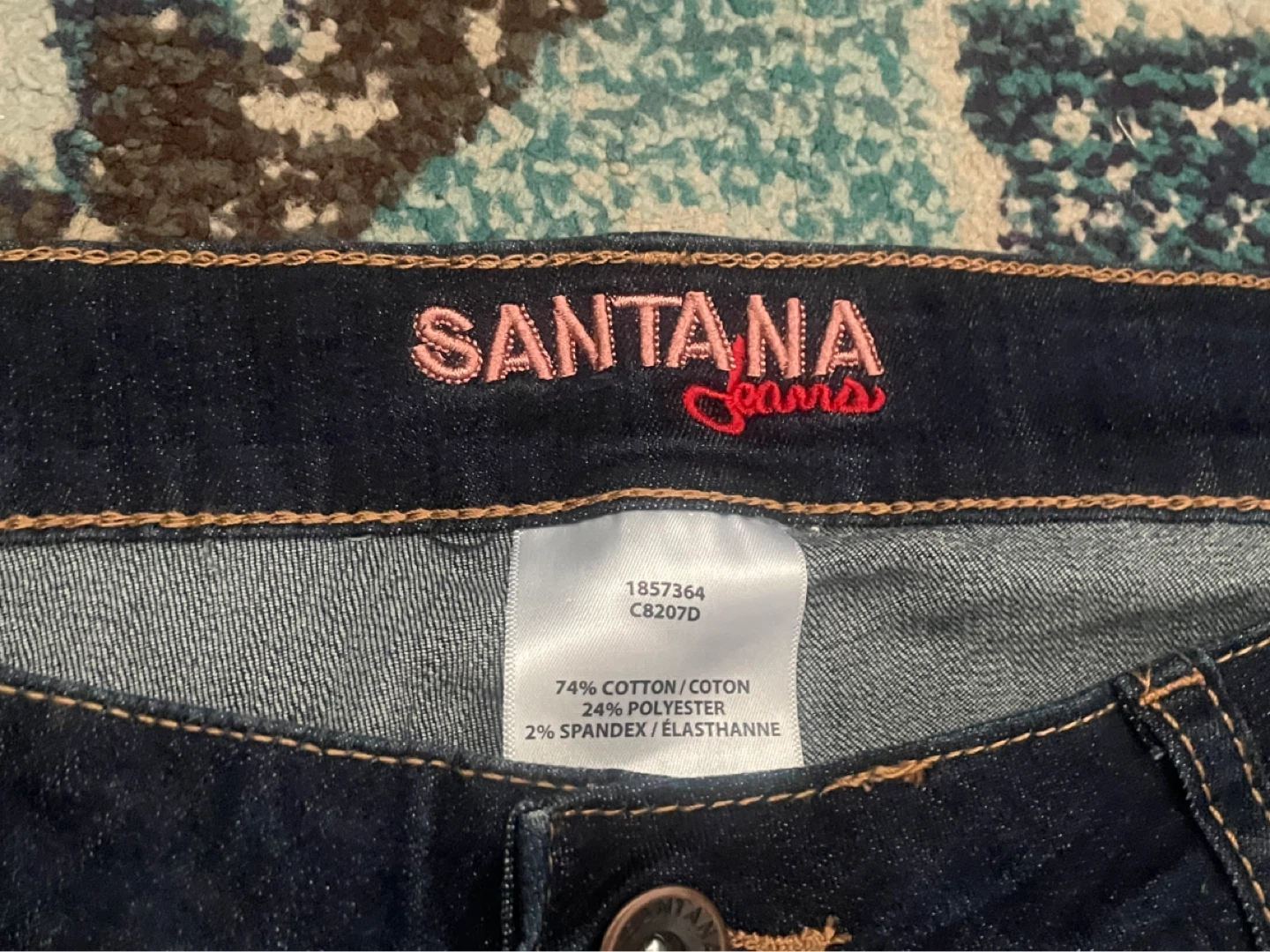 Santana Jeans Women's Size 14 Dark Wash - photo 4