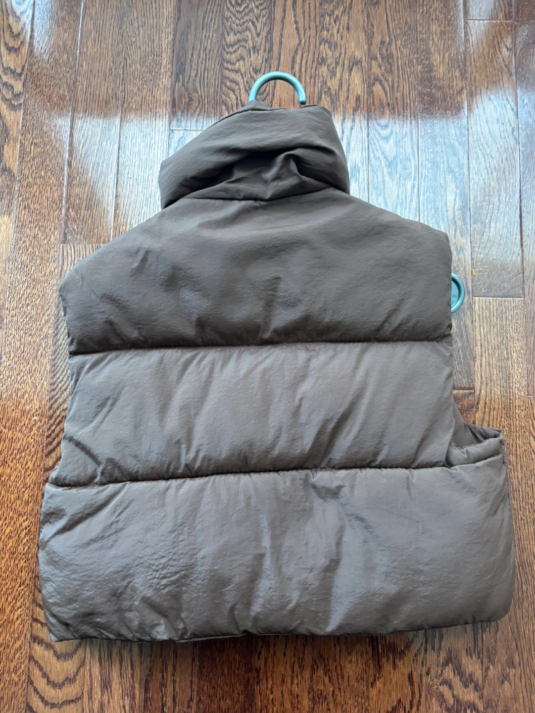 Chocolate Brown Puffer Vest - photo 3