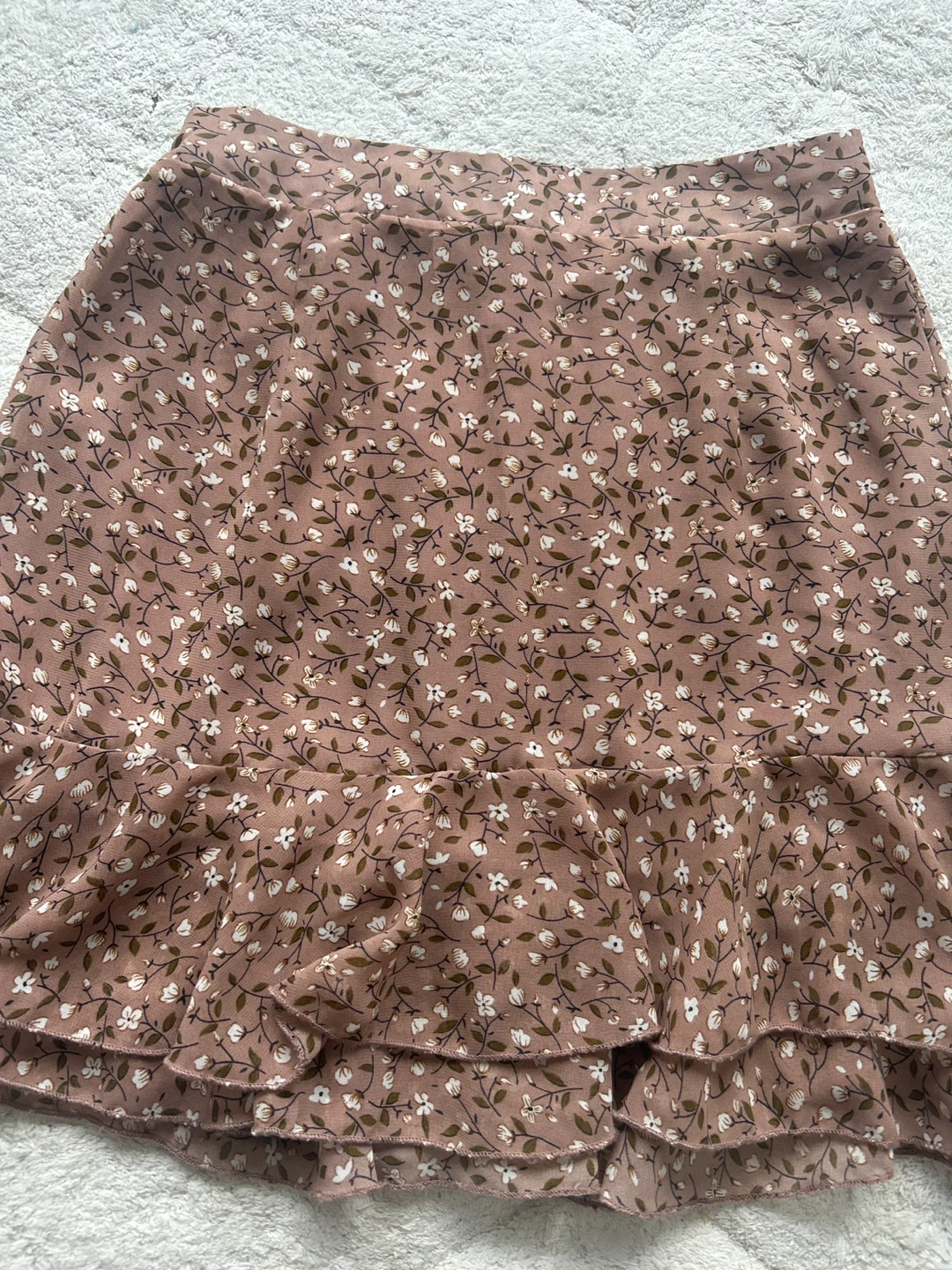 Floral Ruffle Skirt - Size Small - photo 2