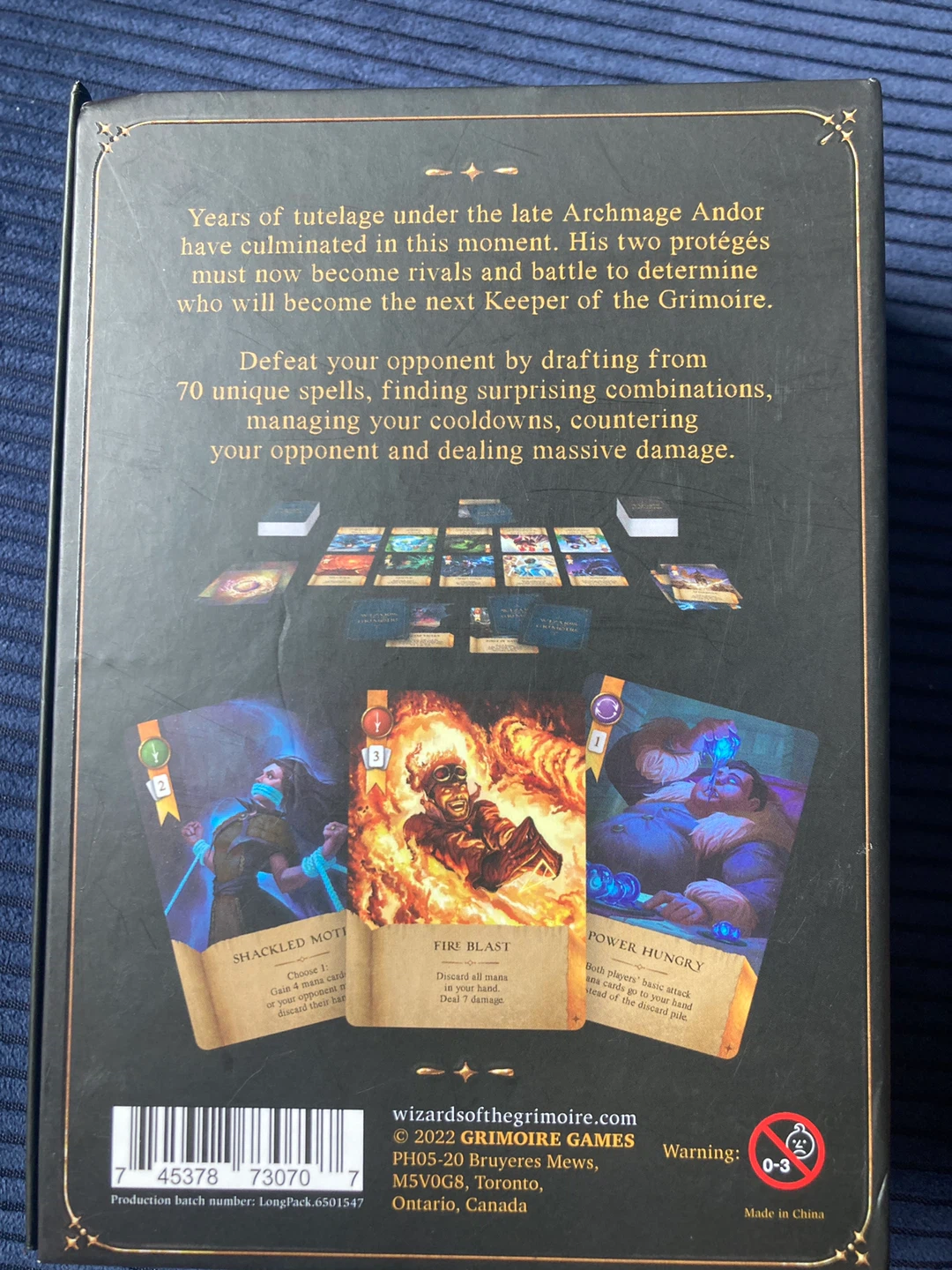 Card game: Wizards of the Grimoire - photo 2