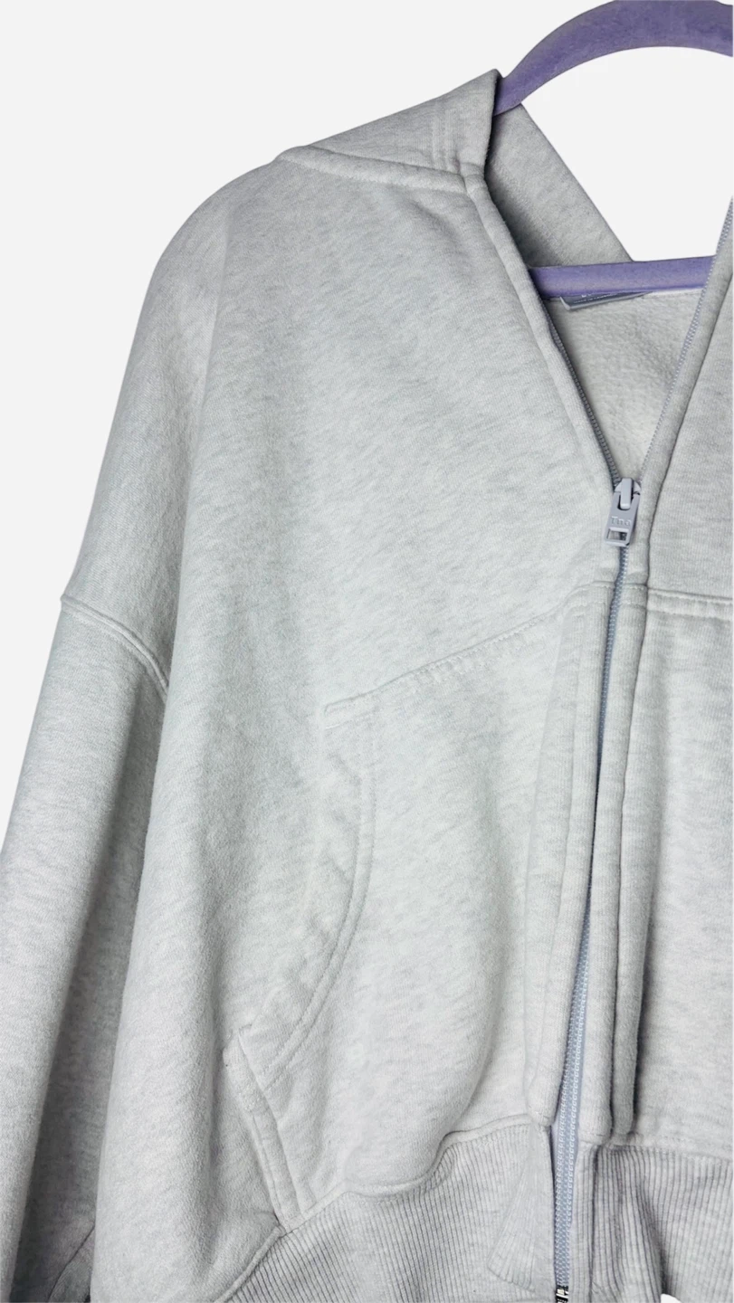 TNA Aritzia Cozy Sweatfleece Boyfriend Zip Hoodie - photo 5