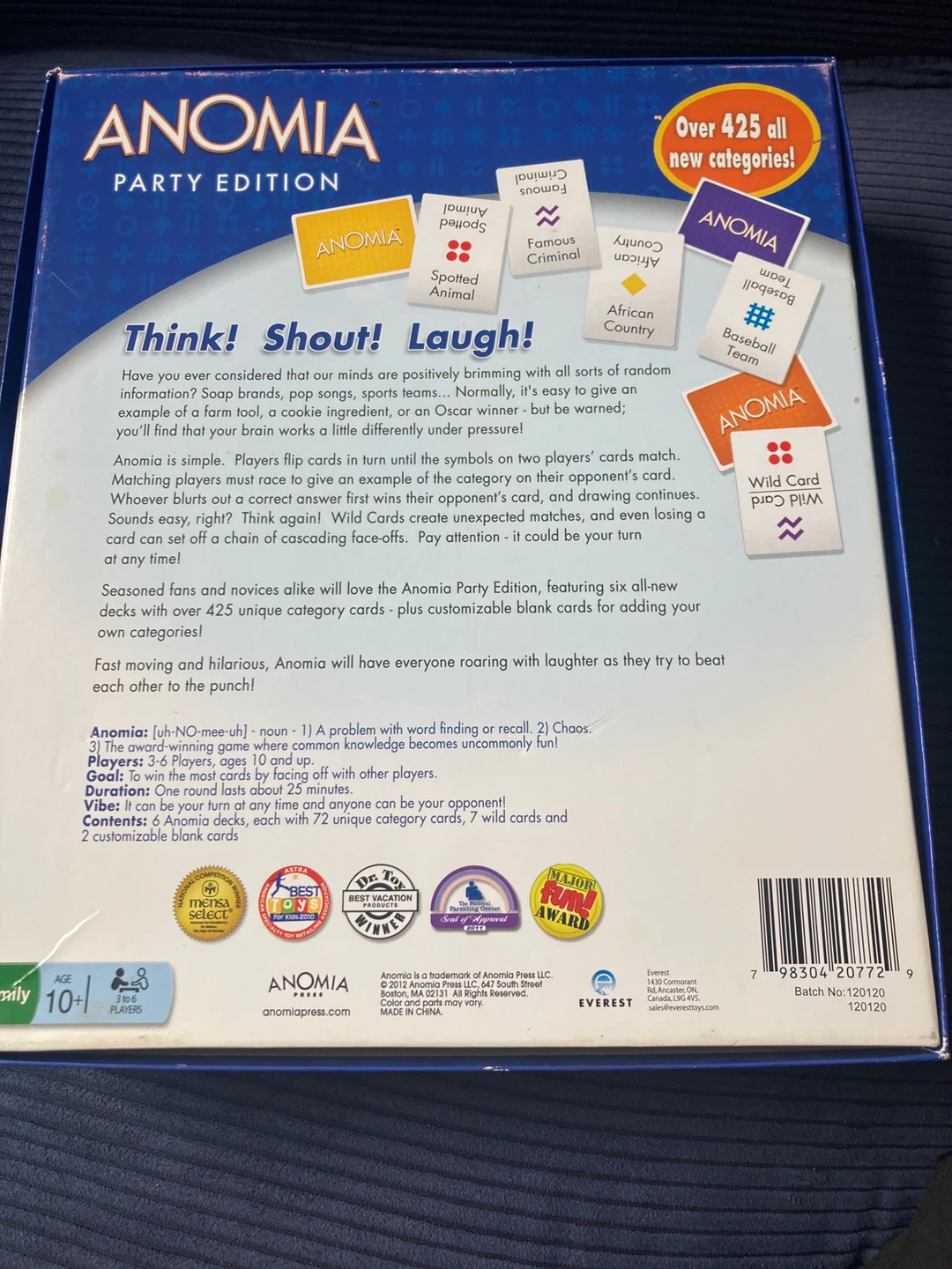 Board game: Anomia Party Edition - photo 2