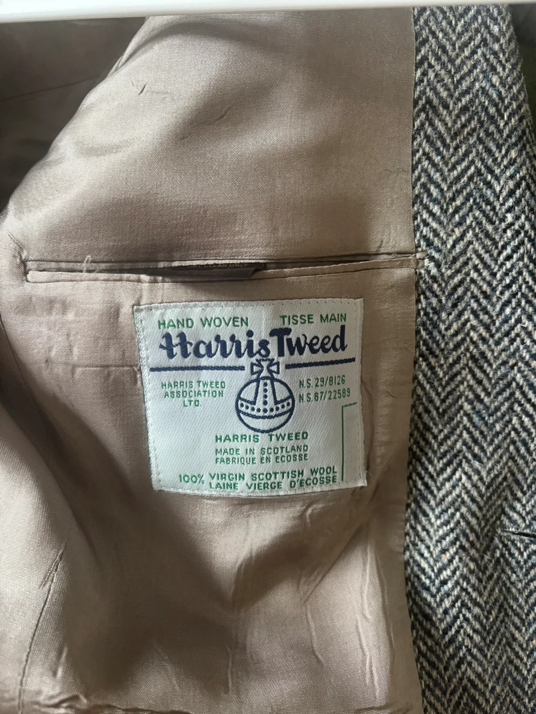 Harris Tweed Blazer - 100% Virgin Scottish Wool - photo 3