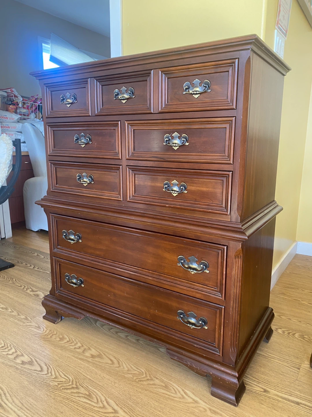 Solid Cherry Gibbard Tallboy Dresser (CAN DELIVER) - photo 3