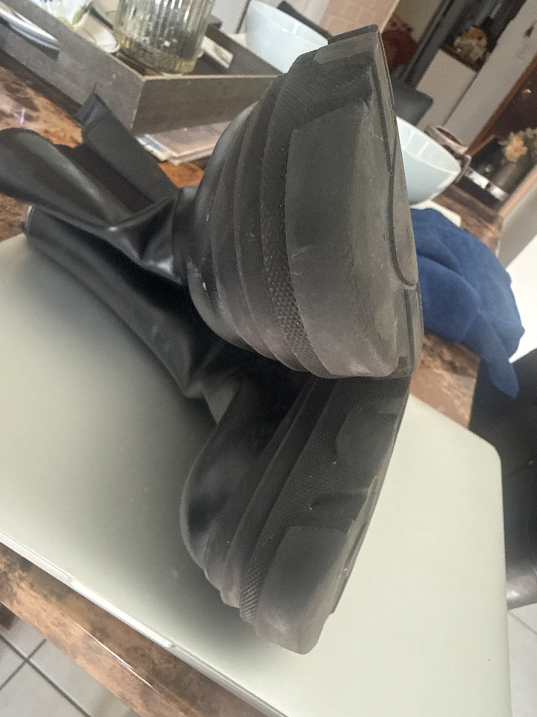 Dream Pairs Black Chelsea Boots Size 7.5 - photo 5