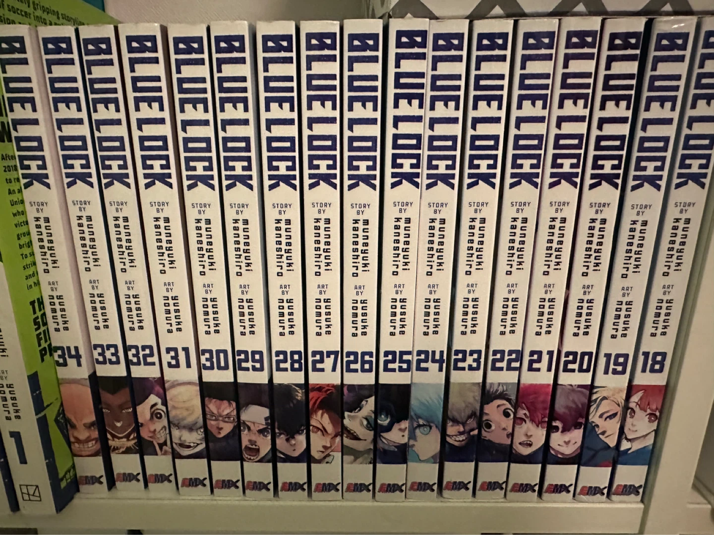 Blue Lock Manga Volume 18-34 set English - photo 4