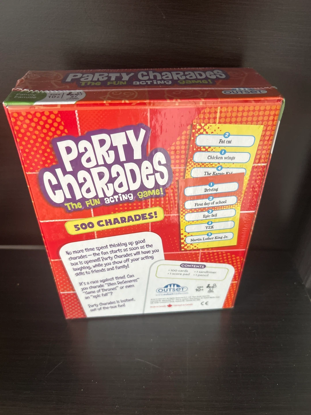 Party Charades Board Game - Outset - photo 3
