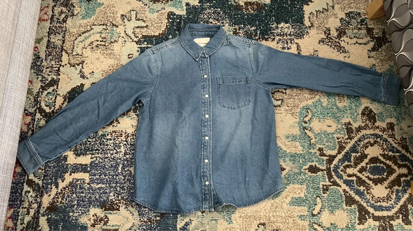 Lucky Brand Denim Shirt Size S/P