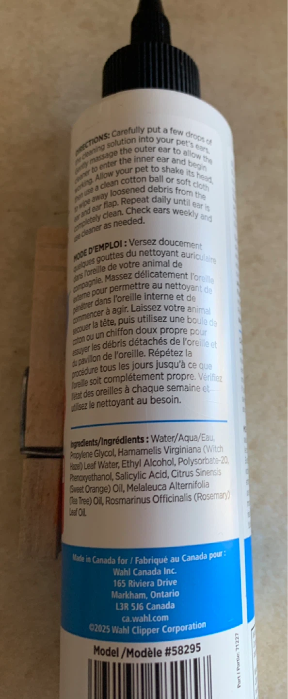 Wahl Ear Cleaner For Pets - 175 ml - photo 2