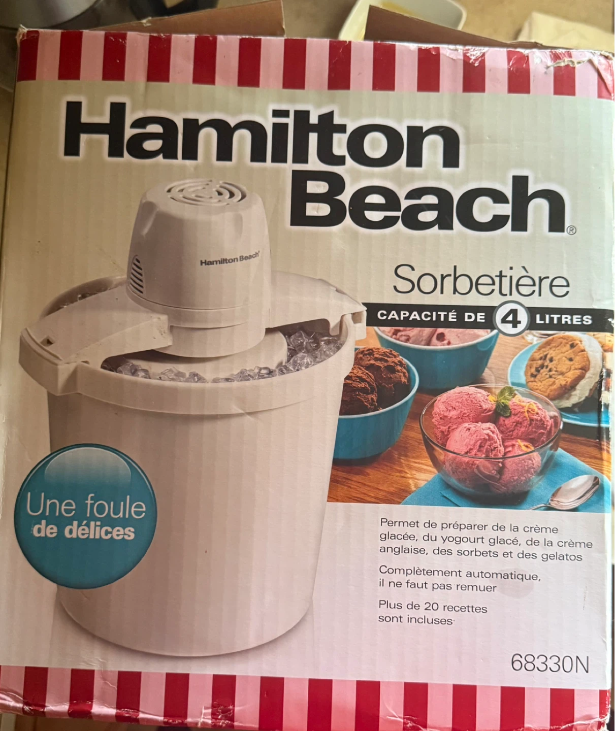 Hamilton Beach 4 Liter Ice Cream Maker - photo 2