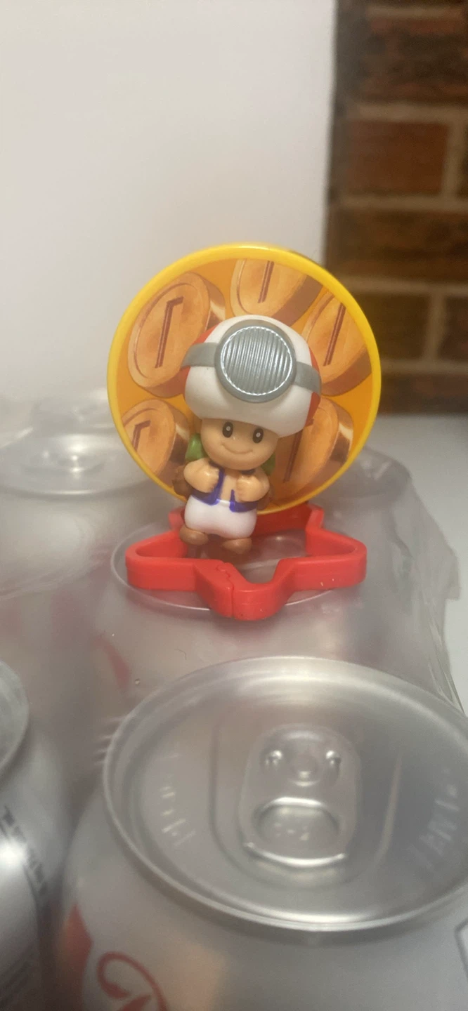 Nintendo Super Mario Toad Coin Spinner Toy