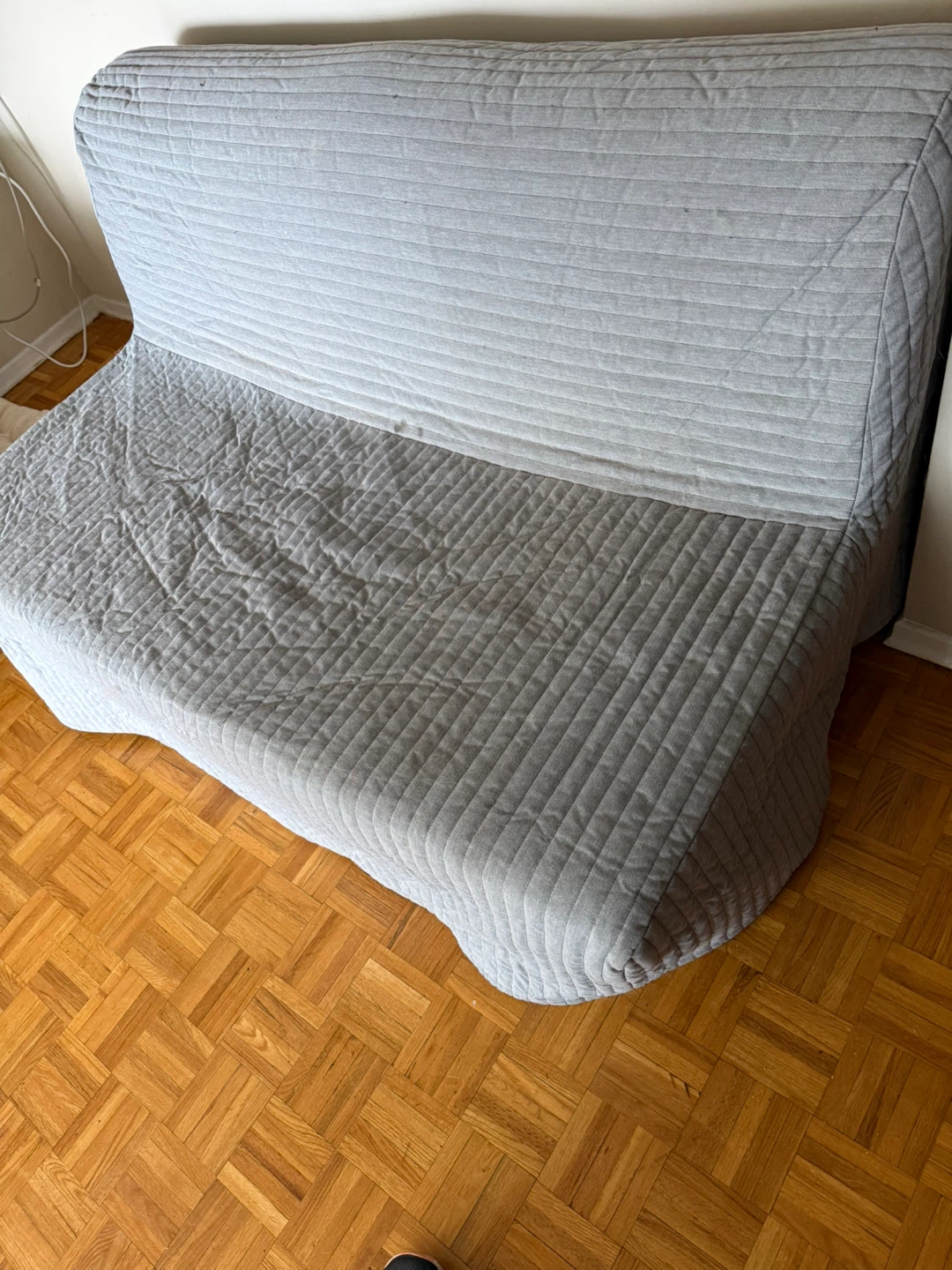 Grey Futon Sofa Bed Cover