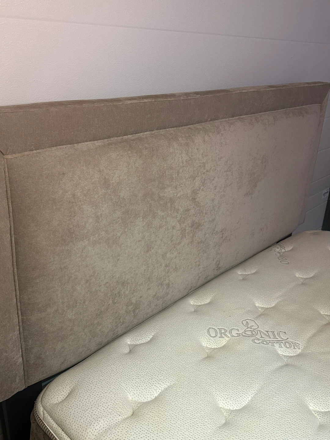 QUEEN SIZE BED SET (NEUTRAL BEIGE COLOR) - photo 2