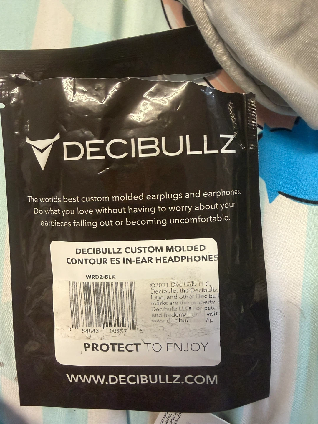DECIBULLZ CUSTOM MOLDED CONTOUR ES IN-EAR HEADPHONES WR D2-BLK - photo 2