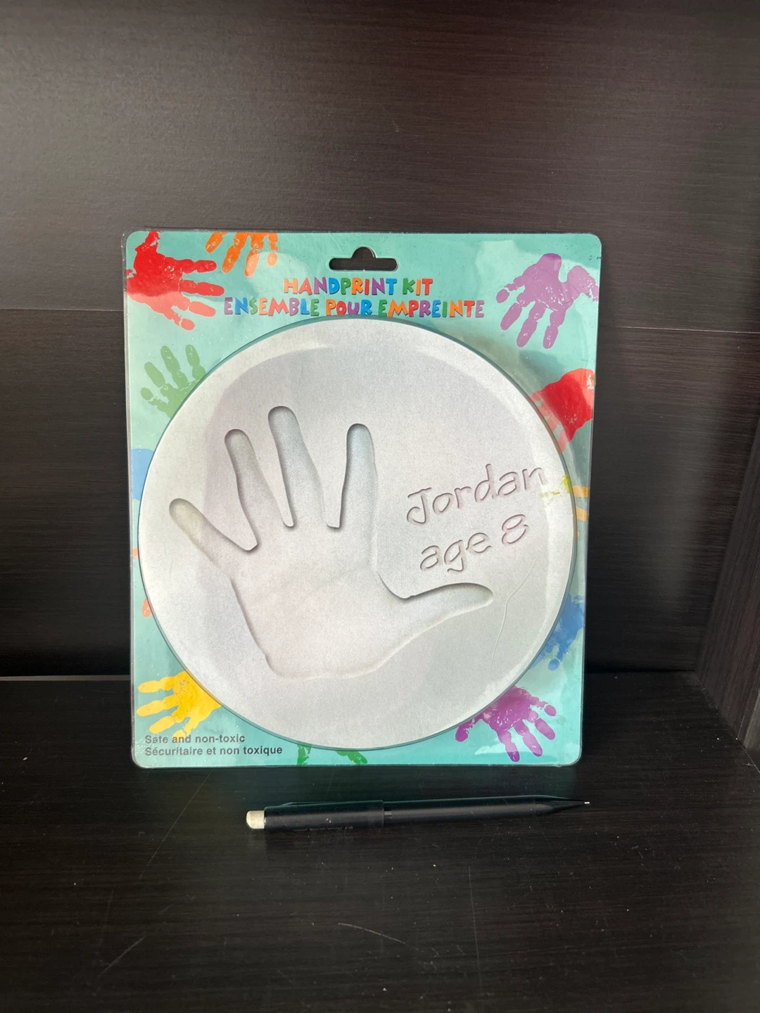 Handprint Kit - Jordan Age 8
