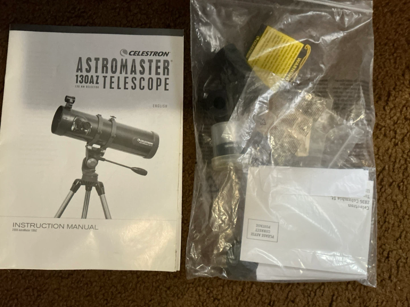 Celestron AstroMaster 130AZ Telescope - photo 2