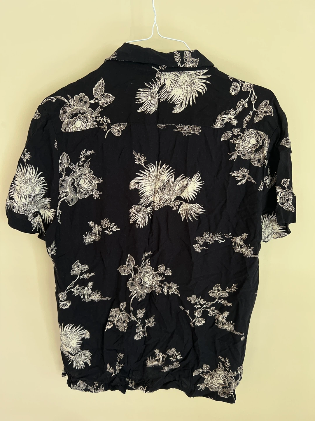Denim & Flower Black Floral Short Sleeve - photo 3