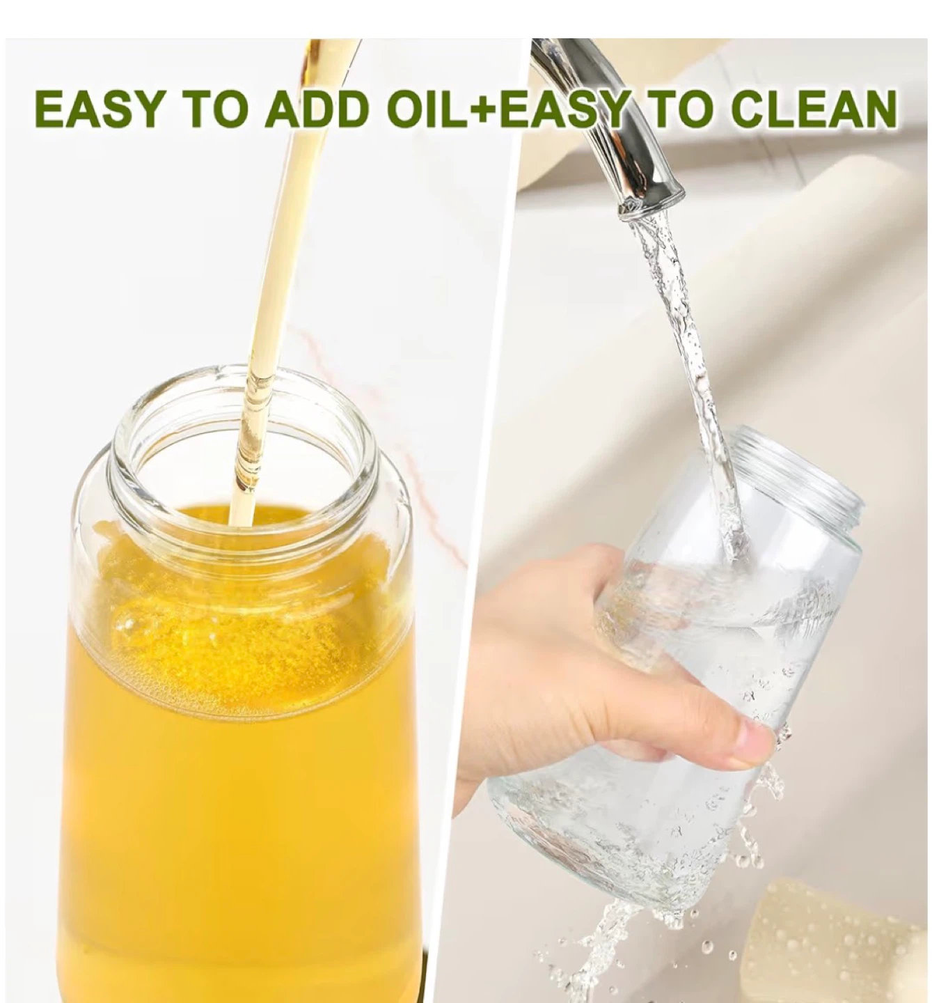 2-in-1 Oil Dispenser and Sprayer - 470ml - photo 3