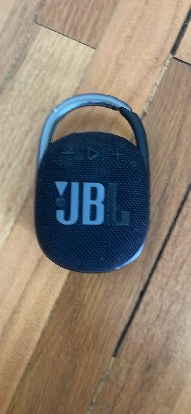 JBL Clip 4 Portable Bluetooth Speaker - Black