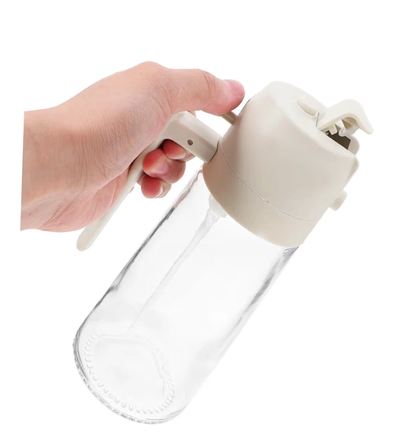 Glass Oil Dispenser Bottle with Handle - photo 5