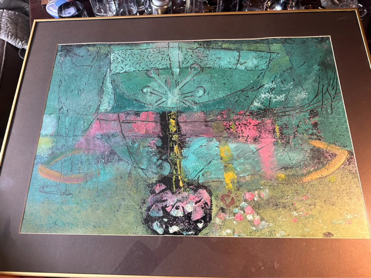 Abstract Floral Painting