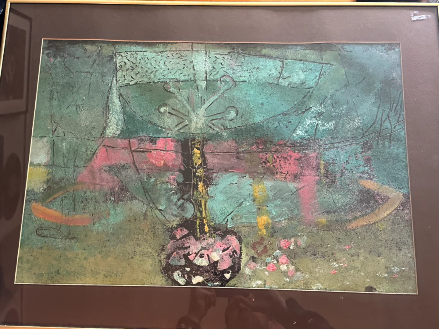 Abstract Floral Painting - photo 2