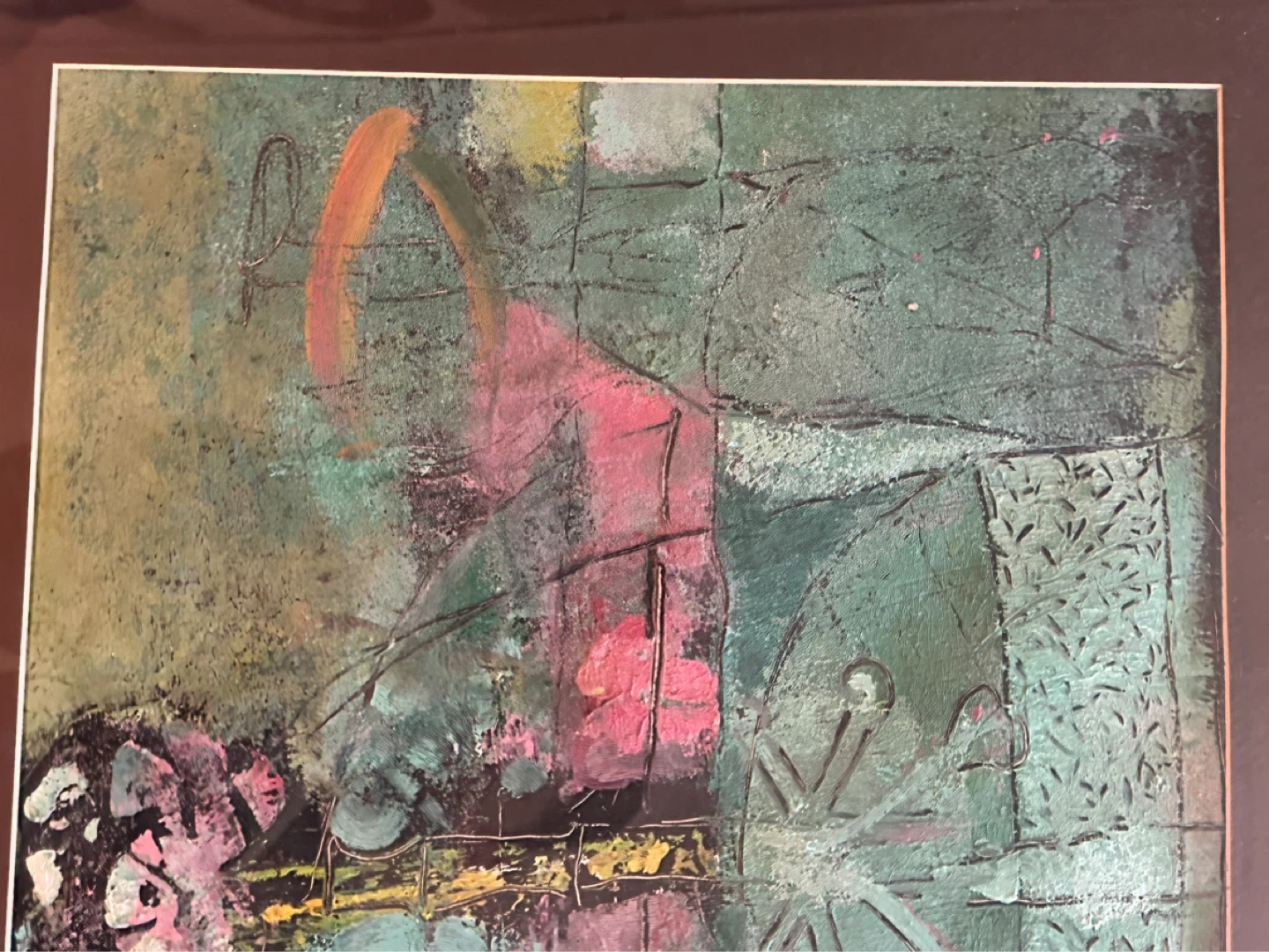 Abstract Floral Painting - photo 3