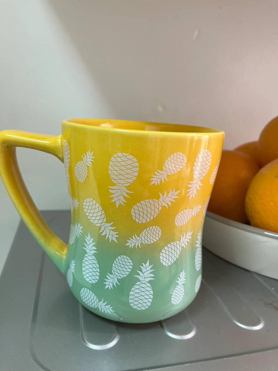 20 oz Beautiful Ceramic  Mug  🍍 🌱 - photo 2