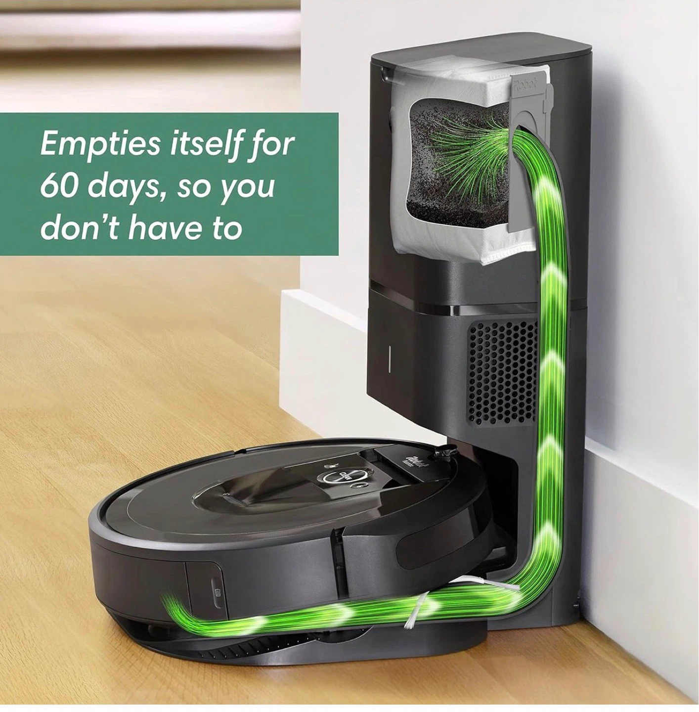iRobot Roomba i7+ Robot Vacuum with Automatic Dirt Disposal - photo 4