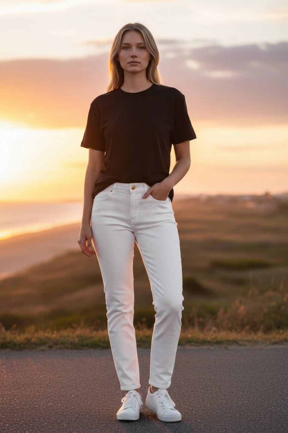 GUESS White Denim Jeans - photo 2