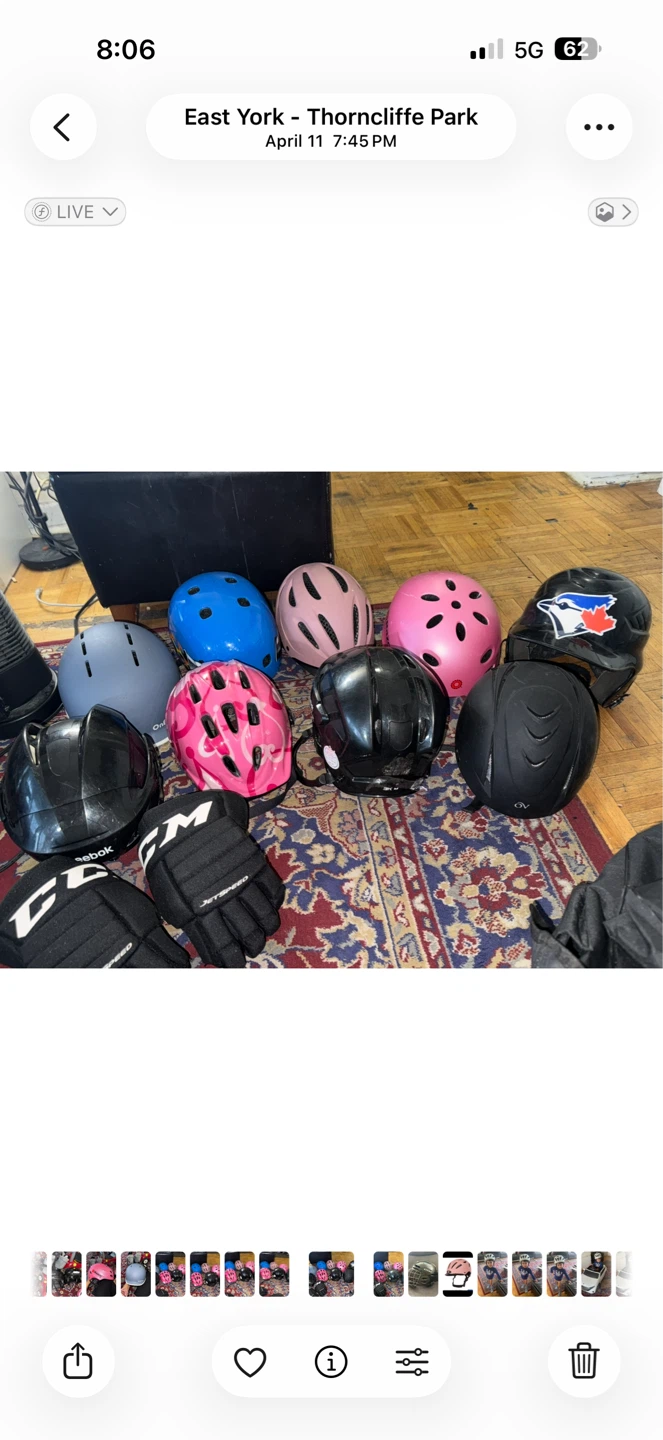 Kids Helmets - Various Brands and Styles