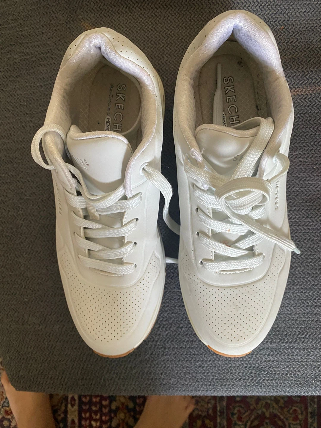 Skechers Women's White Sneakers Size 7.5