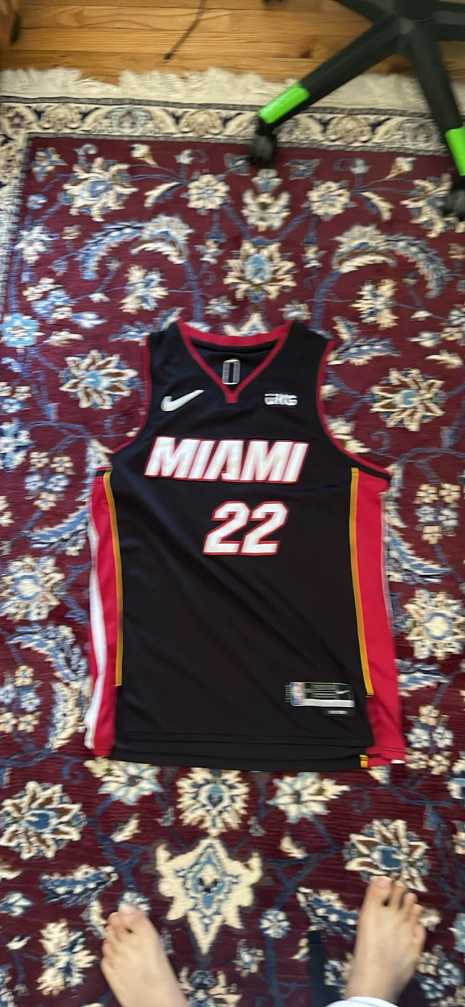 Nike 2021-2022 season jimmy butler Miami jersey