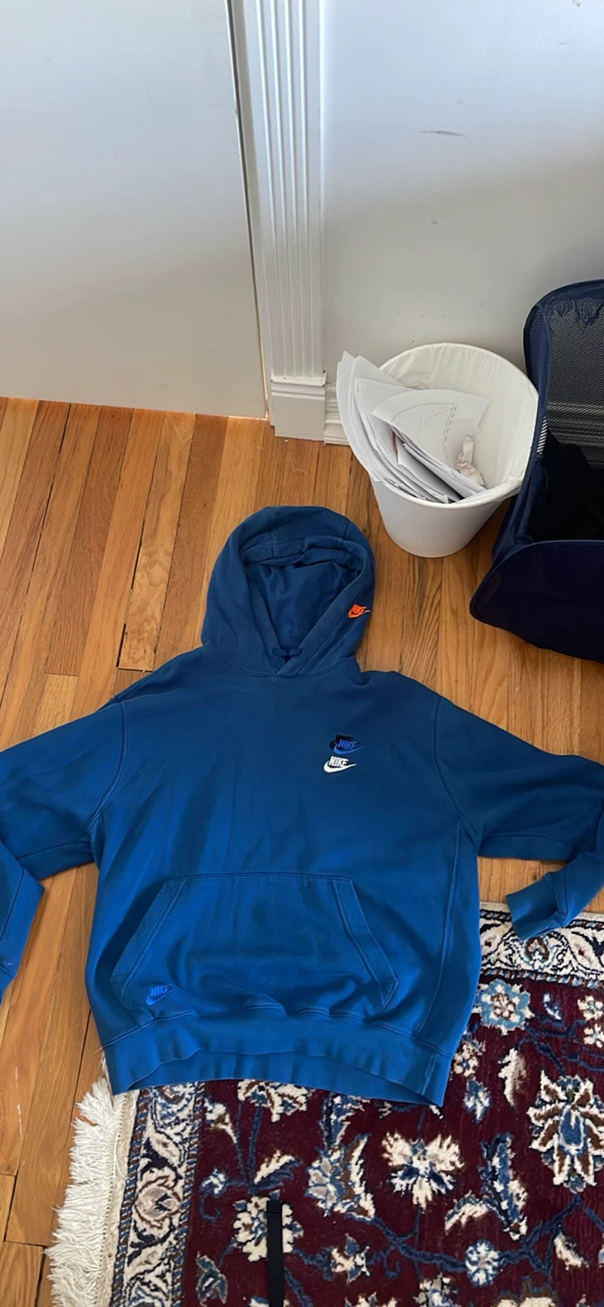 Nike Blue Pullover Hoodie