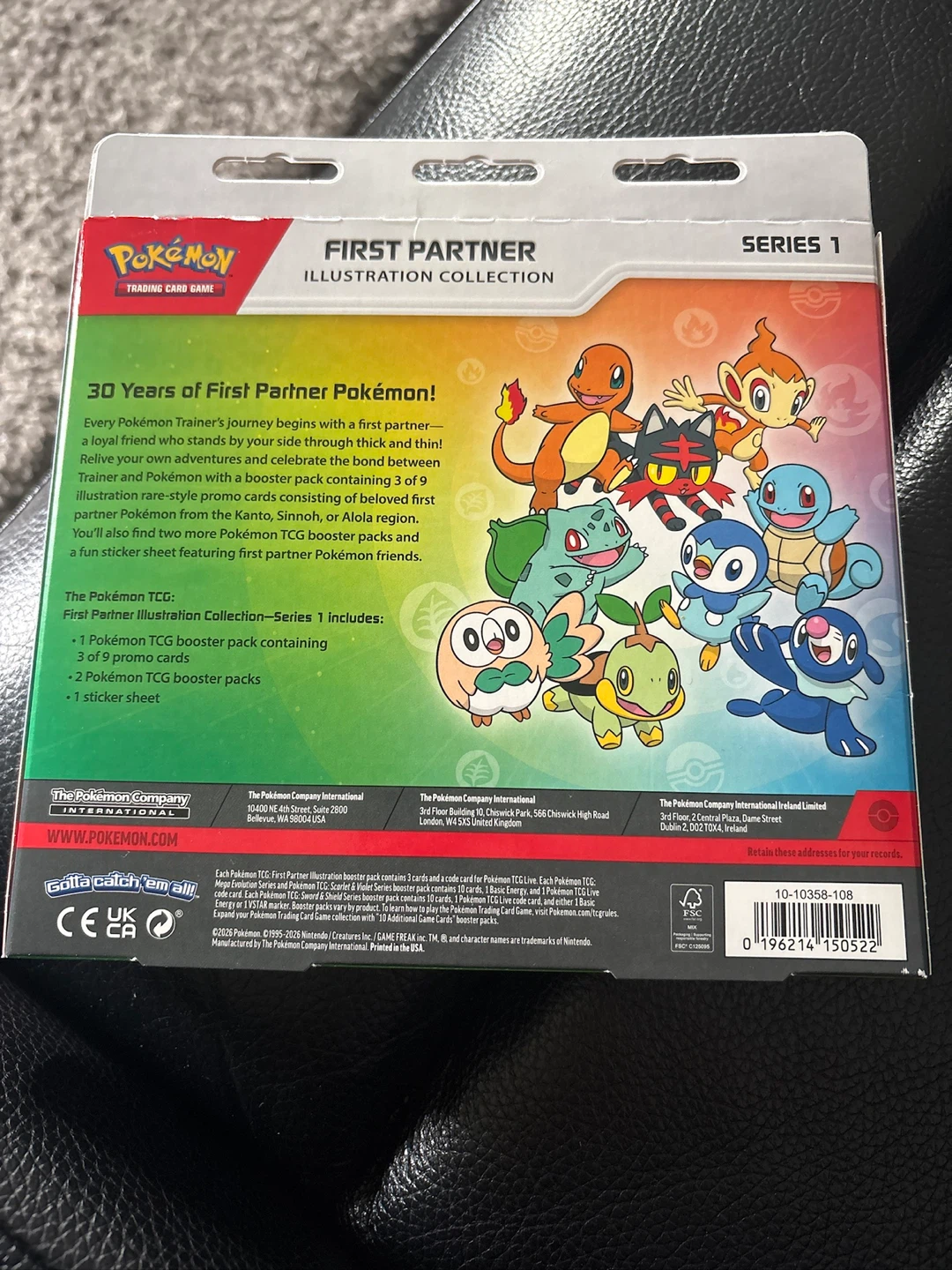 Pokemon First Partner Illustration Collection series 1 - photo 2