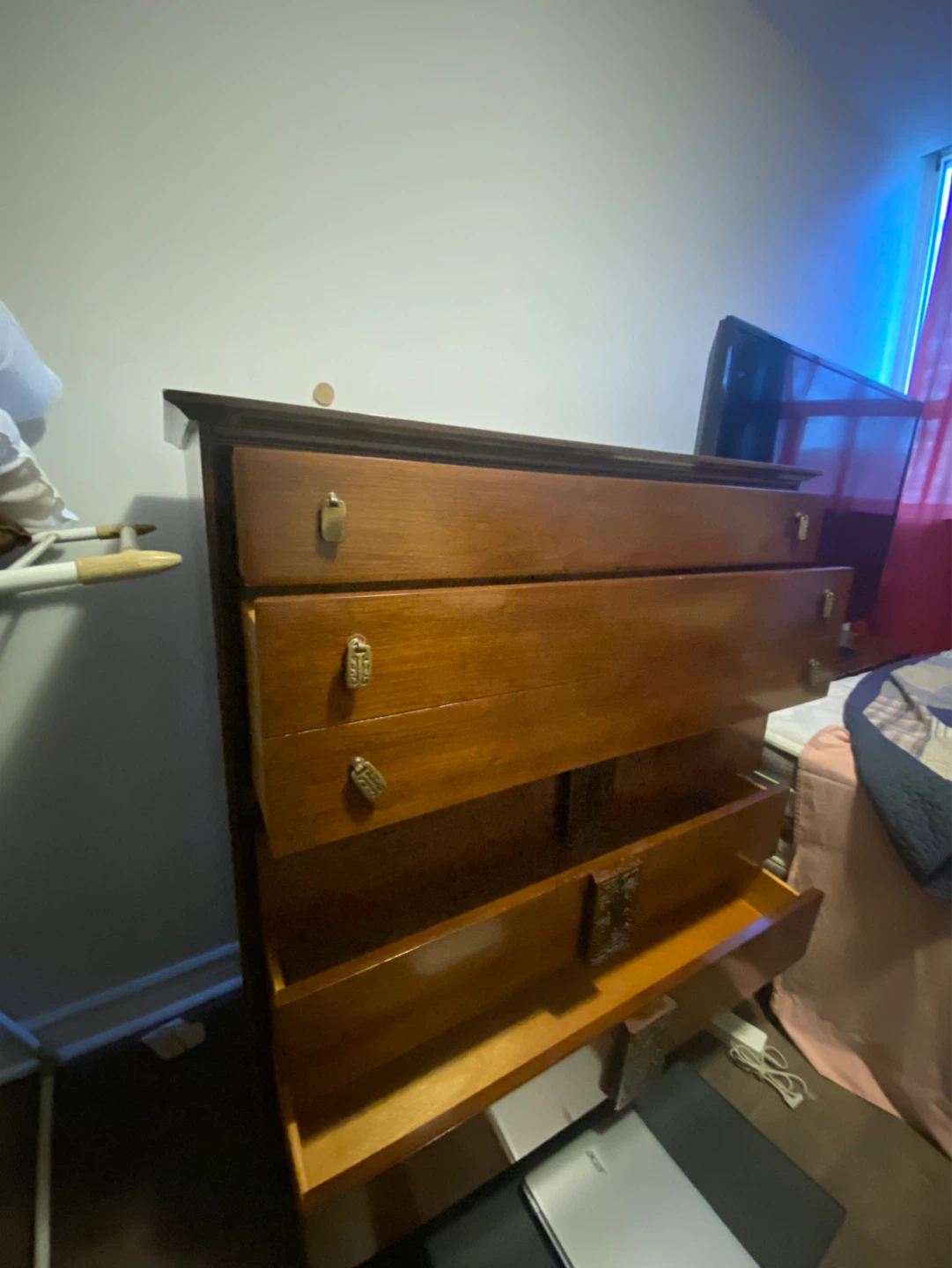 Vintage Wooden Dresser - photo 4