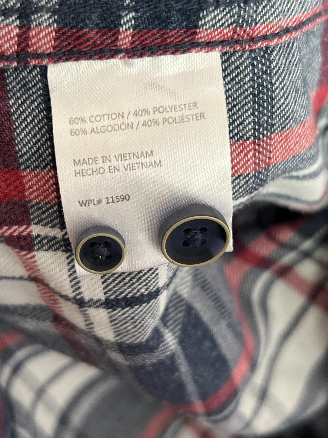 Weatherproof Vintage Plaid Long Sleeve Button-Up Shirt - photo 5