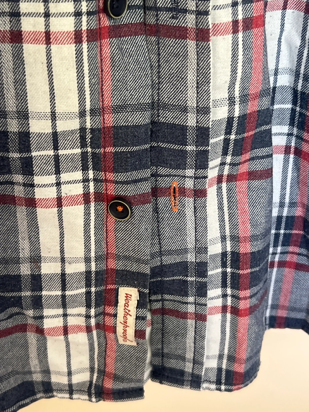 Weatherproof Vintage Plaid Long Sleeve Button-Up Shirt - photo 3