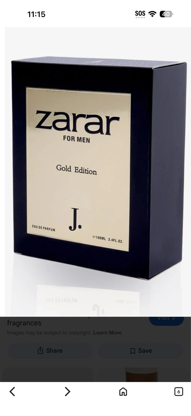 ZARAR FOR MEN Gold Edition Eau de Parfum 100ML - photo 2