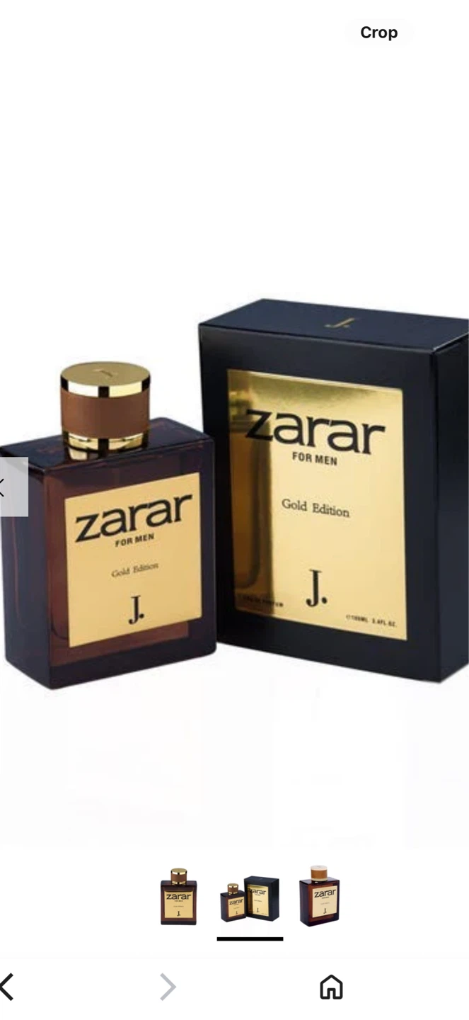 ZARAR FOR MEN Gold Edition Eau de Parfum 100ML