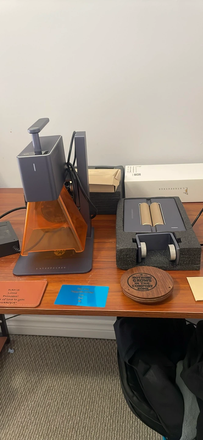 LaserPecker 2  Engraver with Accessories