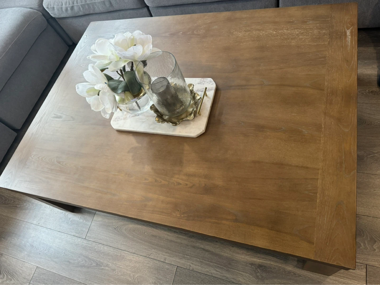 Large Wooden Coffee Table