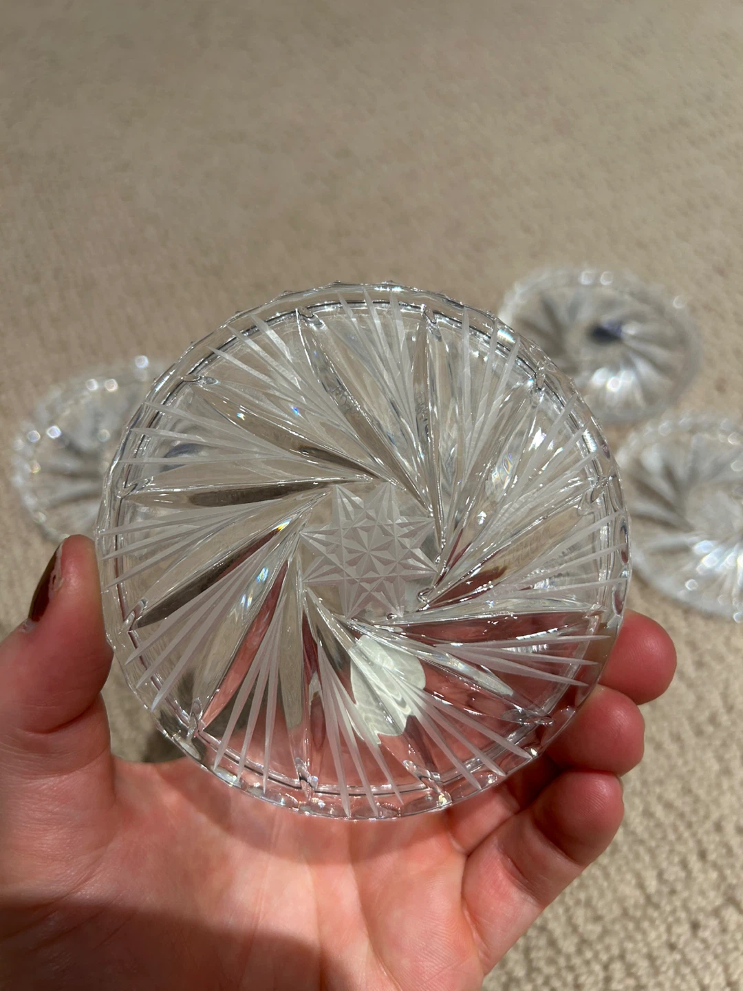 Bohemia Crystal Coasters - photo 2