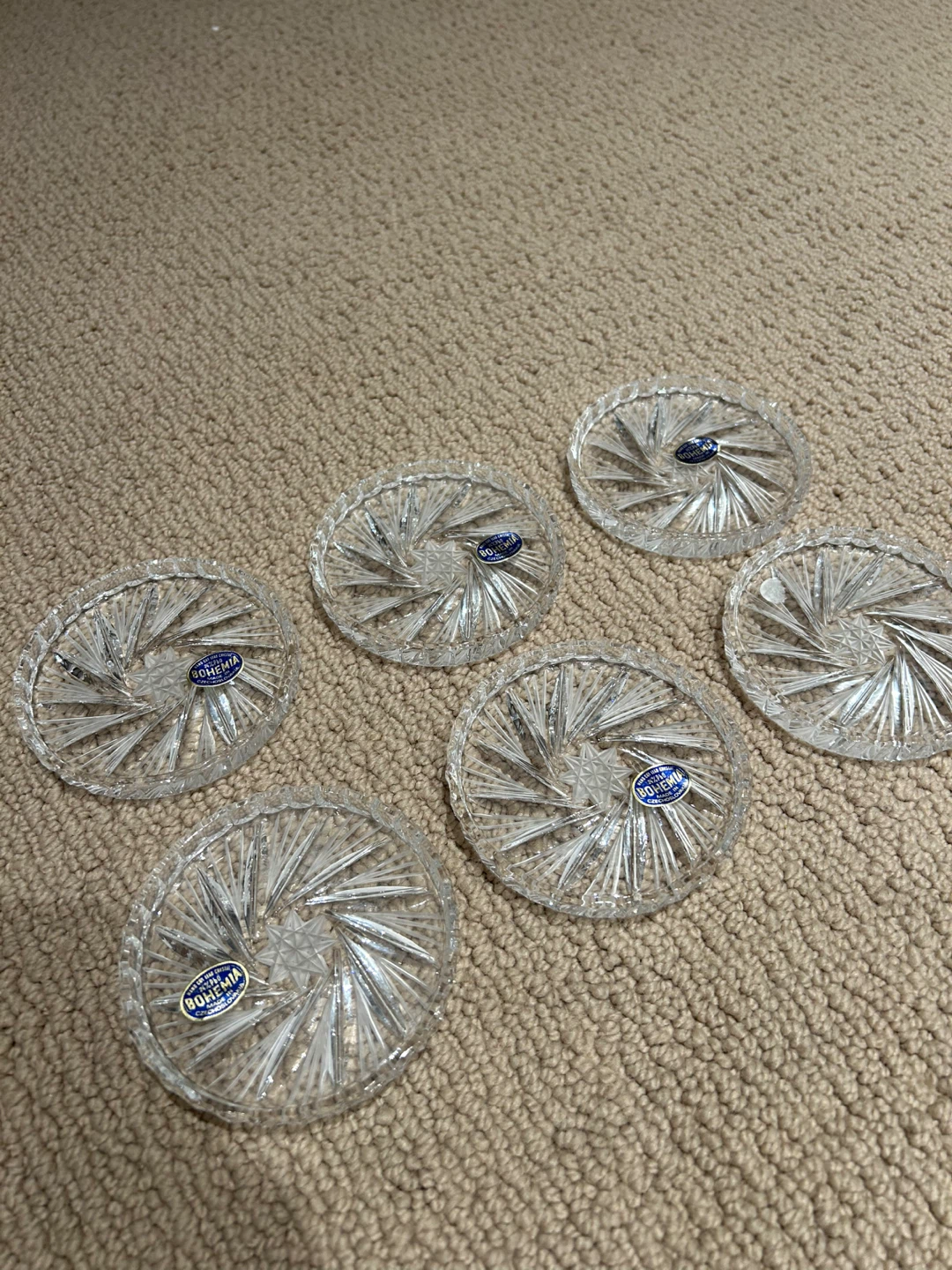 Bohemia Crystal Coasters - photo 3