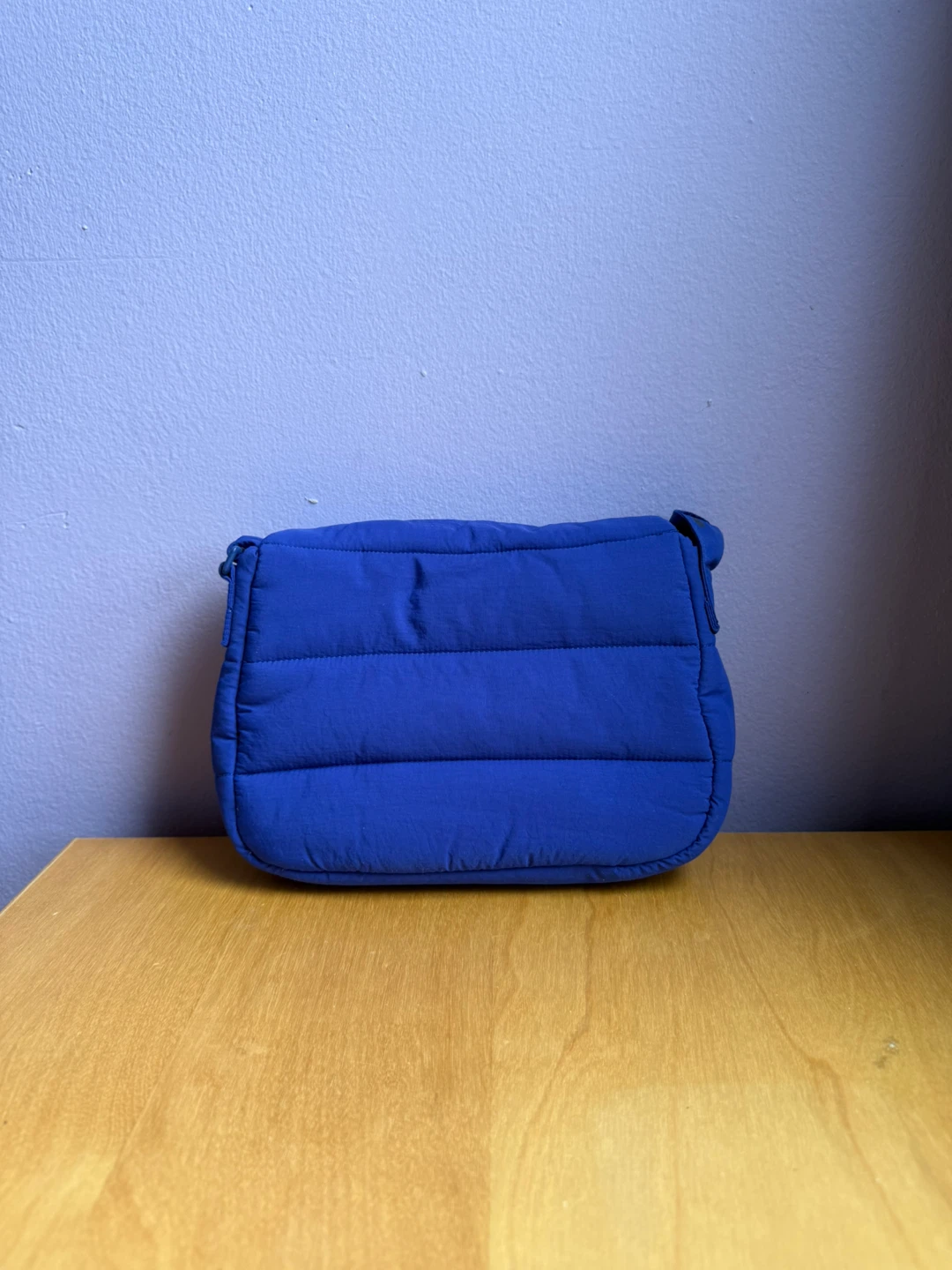 Blue Puffer Shoulder Bag - photo 2